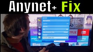 How to fix Samsung Anynet + | Device not connected bug