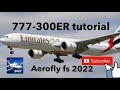 Boeing 777-300ER cold and dark start up aerofly fs 2022