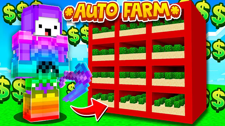 I BUILT THE BIGGEST CACTUS FARM FOR INSANE PROFIT! | MineCoreMC Minecraft Skyblock