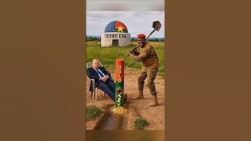 Ibrahim Traoré Fun with Gold Mining Dome 🤣 Burkina Faso🇧🇫Comedy