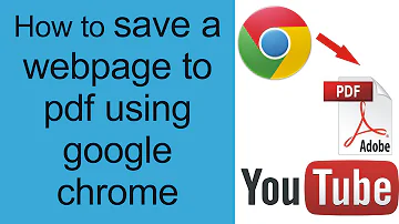 Can you turn a website into a PDF?