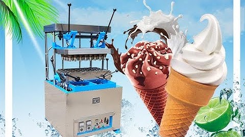 Hot selling ice cream wafer cone making machine for making wafer cone,edible wafer cup