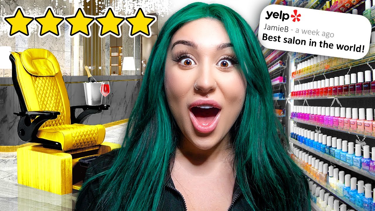 Going to THE BEST NAIL SALON in the WORLD - YouTube