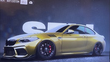 2019 BMW M2 Competition Customization in Need for Speed Unbound on PS5