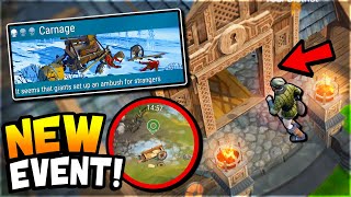 BETTER THAN LAST DAY ON EARTH! - Base Building + HUGE LOOT STOCKPILE at Carnage - Frostborn Survival screenshot 5