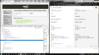DVWA XSS (Reflected level: low + high + medium) Profile