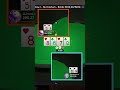Linus starts barreling away with big combo draw vs. asianflushie #highstakespoker #pokerplayers
