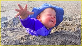 Most Adorable Beach Babies Videos || Funny Angels by Funny Angels 2,382 views 7 months ago 8 minutes, 55 seconds