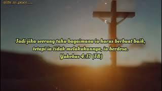 Story Wa Rohani Kristen 30 detik // Story Wa Firman Tuhan hari ini // Ayat Alkitab Harian