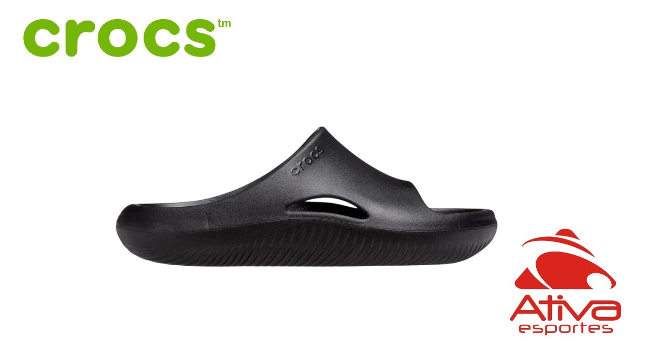 Chinelo Crocs Mellow Recovery Slide Masculino 208392-001