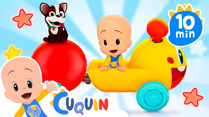 Colorful caterpillar | Learn colors, shapes & more with Cuquin