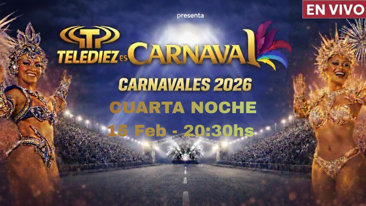 🥁 Carnaval de Paso de los Libres 🎉 | Cuarta  noche