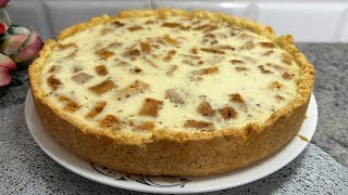 Cheesecake in Kazakh. Cheesecake with millet.