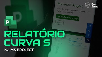 Relatório Curva S no MS Project