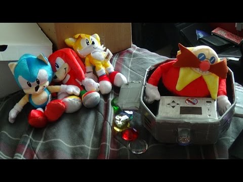 sonic x eggman plush