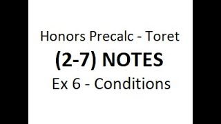 HP (2-7) NOTES - Ex 6