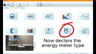 How to set harmonics in Calmet TS33 using TS PC Soft for energy meter testing in automatic procedure screenshot 1