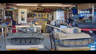 1/6 scale Armortek M26 Pershing RC Tank build. (Vid 25)I complete my build by adding some detailing.