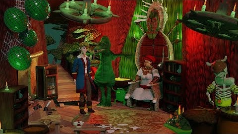 Re-imagined : The curse of Monkey Island  Voodoo Lady Scene last part downloadable