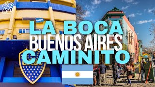 La Boca Caminito Buenos Aires Argentina Walking Tour 4k Travel - Colors & Culture