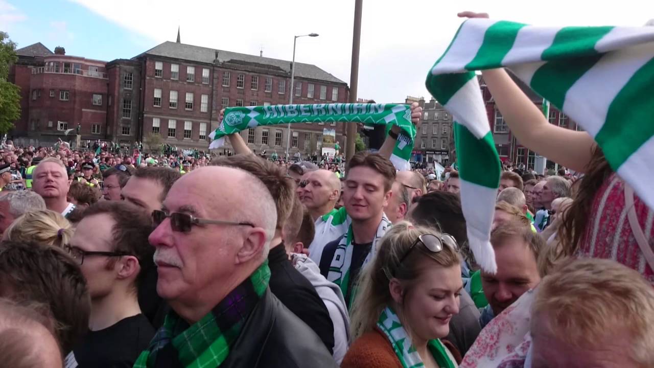 22nd May Leith Links. it's Hibs big day!