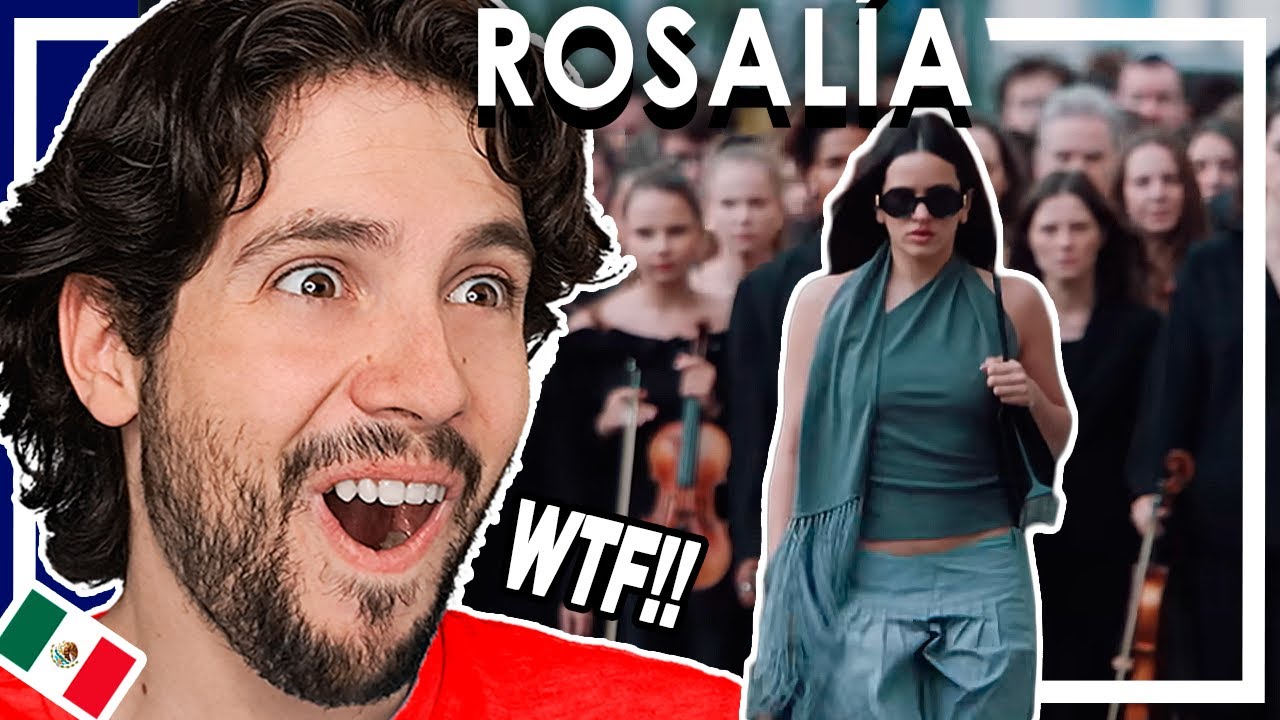 ВАУ!! ROSALÍA - Berghain при участии Björk & Yves Tumor | Мексиканская реакция