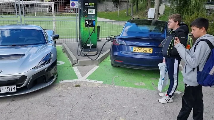 Rimac Nevera in Kroatië