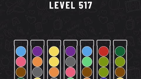 Ball Sort Puzzle Level 517 #ballsortpuzzle #ballsortpuzzlegameplay #puzzlegame #mobilegames