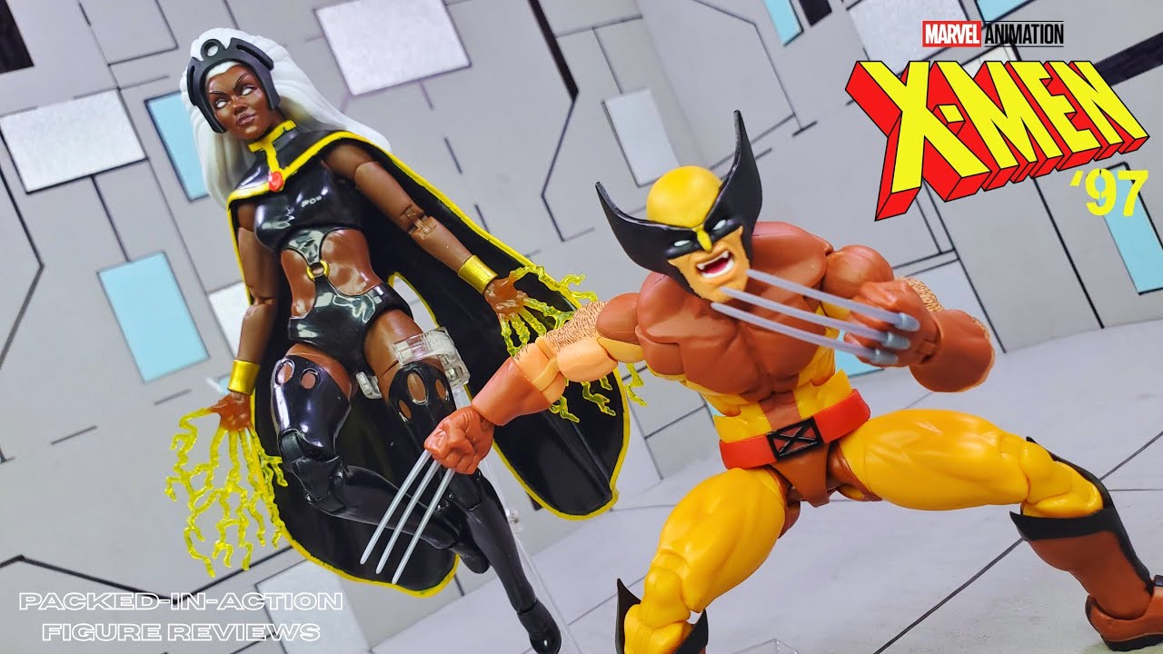 Marvel Legends X-Men '97 Wolverine & Storm 2pack Action Figure