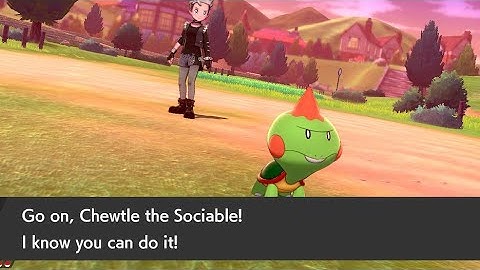 marked shiny chewtle from brilliant aura