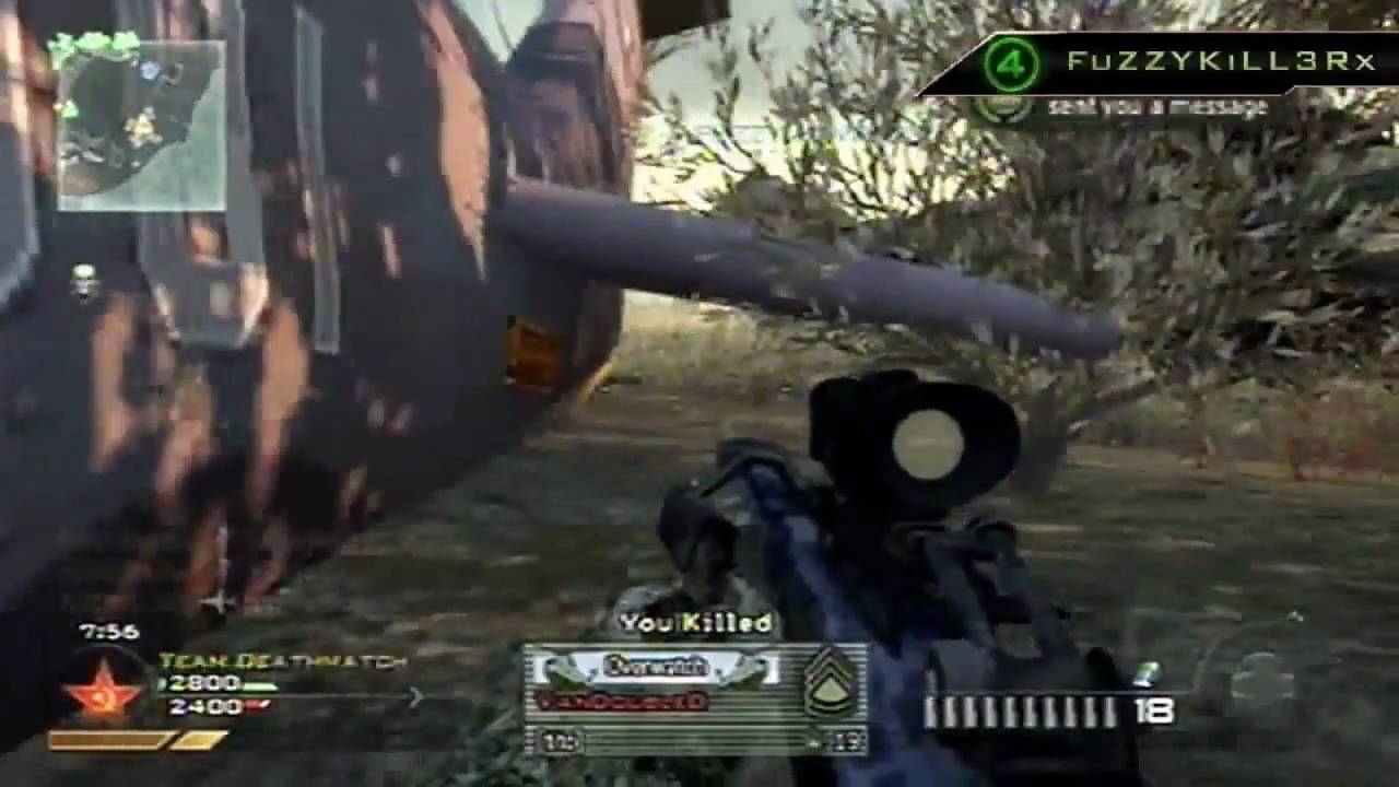 Fuzzy Killer Top 12 Mw2 Clips W/Commentary