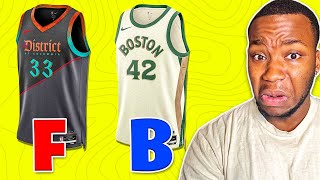 We Graded More AWFUL 2024 NBA City Jerseys