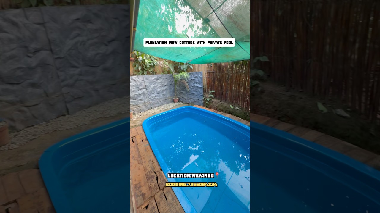 Plantation View Cottage With Private Pool - Wayanad - Kerala - 