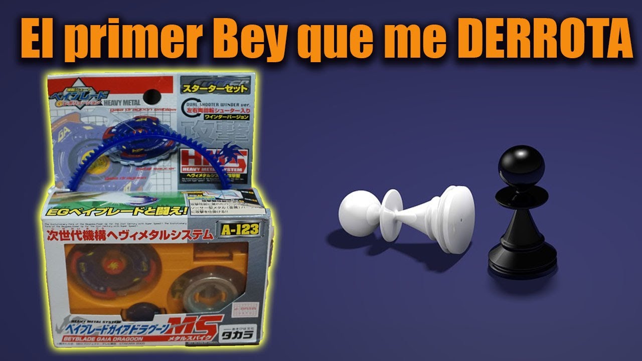 Unboxing & Review Heavy Metal System Beyblade Gaia Dragoon | El único bey que pudo conmigo...