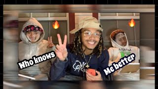 Who knows me better ????Ft lil Brother |Ray&Katie|