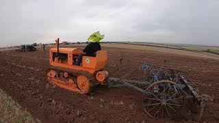 Crawlers Tractors Horses Ploughing at Casterton Working Weekend 2019