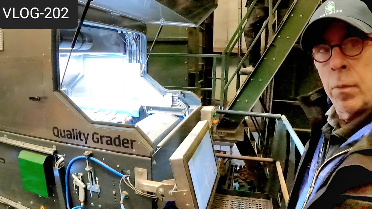 FARMVLOG # 202 Flikweert Vision, pootaardappelen sorteren en optisch lezen.