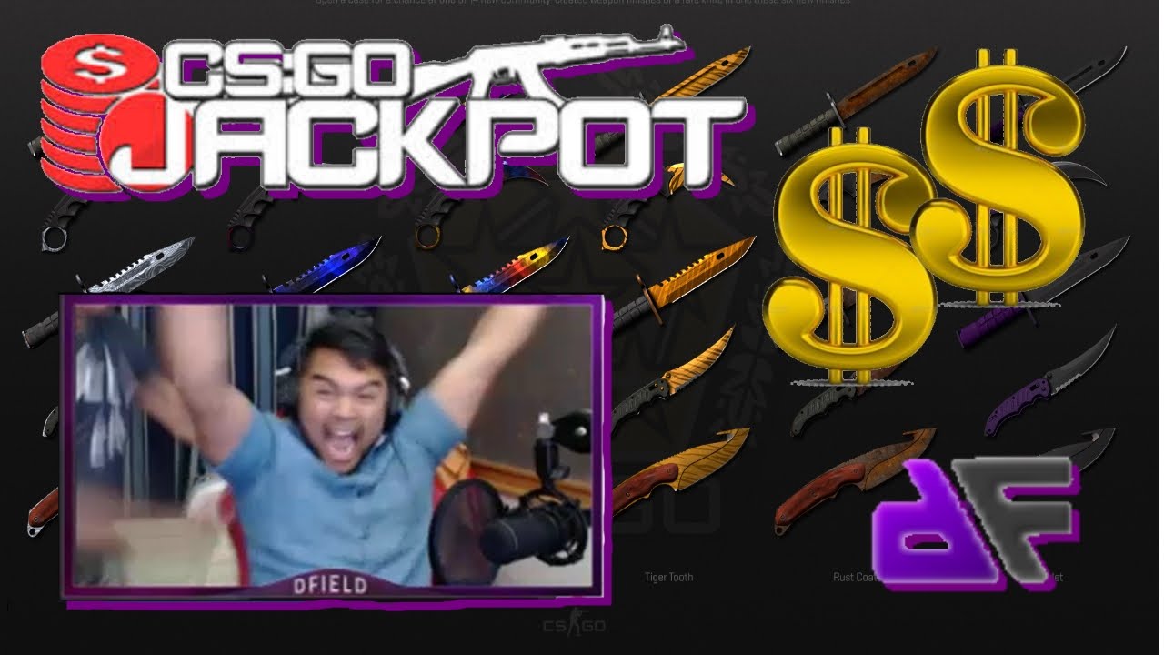 Dfield Reaction To $8000 Csgo:Jackpot Win
