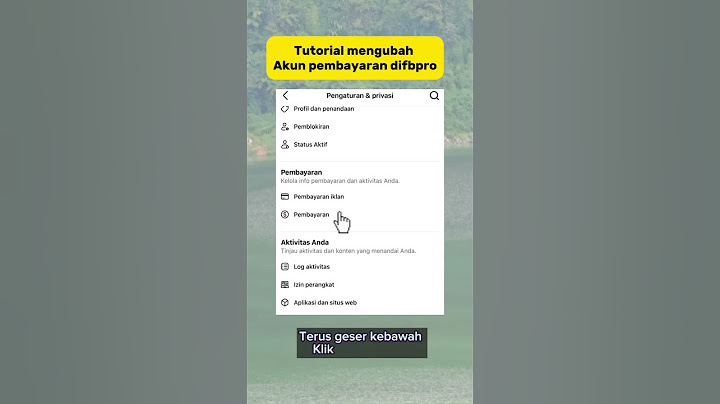 Tutorial mengubah akun pembayaran FB pro #fbpro #ubahpembayaranfbpro