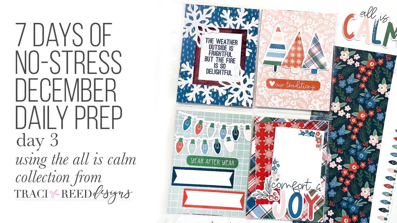 Семь дней без стресса. Ежедневная подготовка к декабрю | День 3 | с TRD All Is Calm!