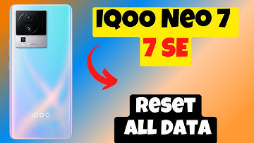 IQOO Neo 7, 7 SE Reset All data || Hard Reset || Factory Data Reset || Restore To Factory Settings