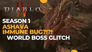 ASHAVA IMMUNE!? | Diablo 4 Season 1 Bug