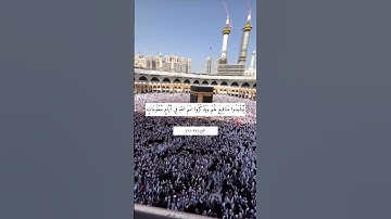 وأذّن في الناس بالحجّ يأتوك رجالاً-لبيك اللهم لبيك || من سورة الحج بصوت علي جابر 🤍 #القرآن_الكريم