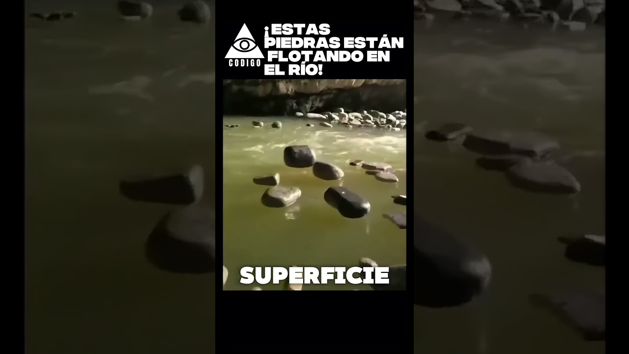 ¡Piedras que no se hunden! 