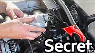 HOW TO CHECK AND TOP UP POWER STEERING FLUID ON BMW (323i)