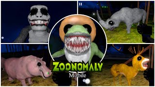 zoonomaly mobile - all jumpscares & all monsters + All Bosses