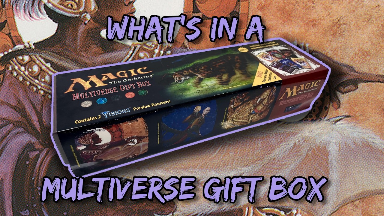Opening a $350 Multiverse Gift Box from 1996 #mtg