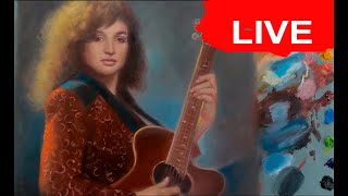 Live oil painting commission