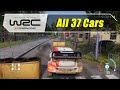 WRC Generations (Fully Loaded Edition) (PS5) - Driving All 37 Cars - Wheelcam (4K@60)