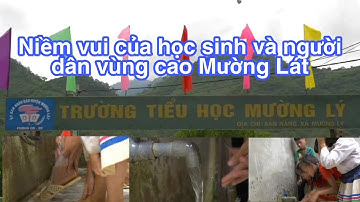 Giếng nước sạch cho trẻ em vùng cao Mường Lát